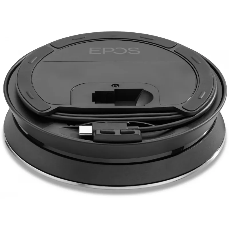 EPOS EXPAND SP 30 - teléfono manos libres - Bluetooth - inalámbrico - negro, plata