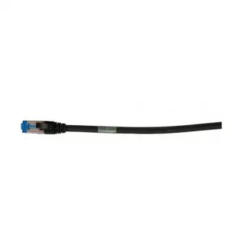 Cable de red RJ45 - CAT6A 500MHz - 0,15 m - negro - S-STP(S/FTP) - AWG26 - LSZH - Synergy 21