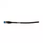 Cable de red RJ45 - CAT6A 500MHz - 0,15 m - negro - S-STP(S/FTP) - AWG26 - LSZH - Synergy 21