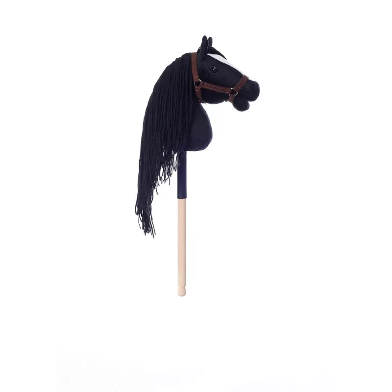 Caballo de palo HOPPIHORSE Hobby Horse A4 negro