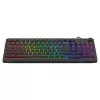 Teclado gaming Savio Galaxis USB QWERTY US inglés negro