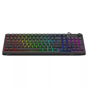 Teclado gaming Savio Galaxis USB QWERTY US inglés negro