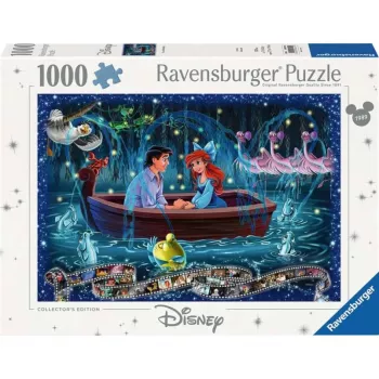 Puzle Ravensburger de 1000 piezas Disney Collector's Edition Ariel – 1000 piezas, formato estándar
