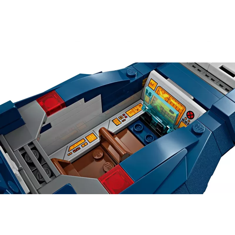 Juguete de construcción LEGO Marvel Super Heroes X-Jet 76281 con 5 minifiguras