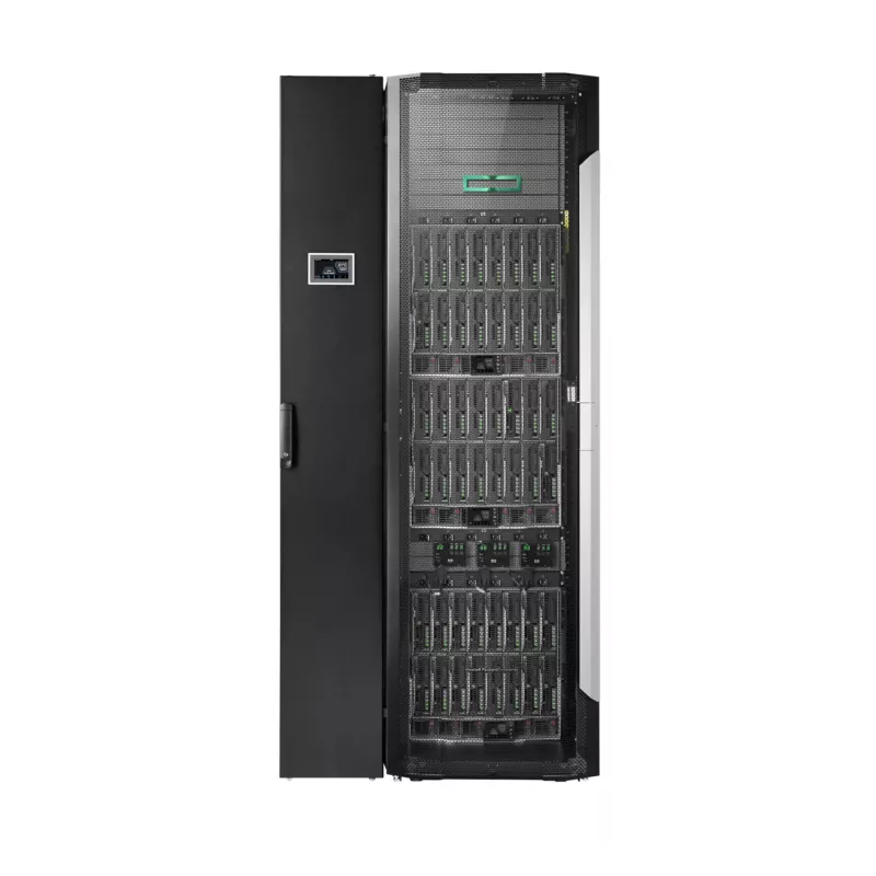 Kit de deflector de aire HPE P65106-B21 Negro Plata 1 ventilador