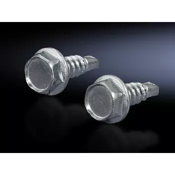 Tornillo Rittal 2487.000, acero inoxidable, 9,5 mm de longitud, paquete de 300 unidades