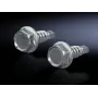 Tornillo Rittal 2487.000, acero inoxidable, 9,5 mm de longitud, paquete de 300 unidades