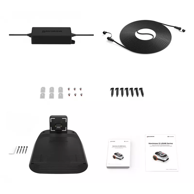 Robot cortacésped Segway Navimow i215 LiDAR – 22 cm de ancho de corte, 2–7 cm de altura, batería