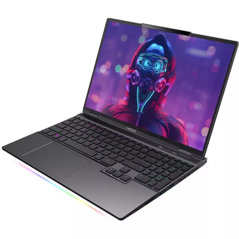 Captiva Advanced Gaming I86-221 86221 Portátil gaming 38,9 cm (15,3 pulgadas) 2560x1600 - Intel Core i7-13620H - 1TB SSD - GeForce RTX 4050 - HDMI/USB-C - Windows 11 Home - Negro (86221)
