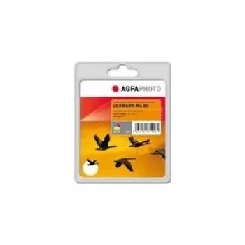 AgfaPhoto 27 ml - Color (cian, magenta, amarillo) - compatible - reacondicionado - cartucho de tinta (alternativa a: Lexmark 17G0060E, Lexmark 60)