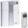 Grothe MISTRAL 300M Juego de timbre inalámbrico Plata - Blanco (43300)