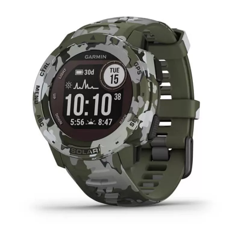 Reloj GPS Garmin Instinct Solar Camo Edition Camuflaje
