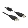 Cable USB DeLOCK 1m 2xUSB 2.0-A