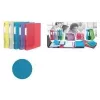 Archivador de anillas Oxford Hawai A5 azul gris lila rojo transparente