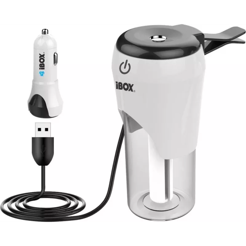 Cargador USB de coche iBox ICCH-01 con humidificador y difusor de aroma