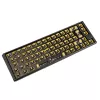 Teclado Ducky One 3 Hot-Swap Barebone SF gaming USB inglés estadounidense negro