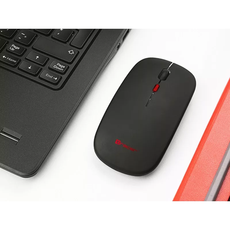 Ratón Tracer fino RF 2.4 Ghz/BT Negro