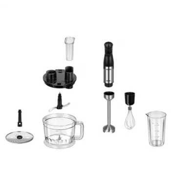 Set de batidora MPM MBL-39M, negra — batidora de vaso con accesorios