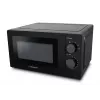 Esperanza ESTOFADO EKO011K microondas solo, de sobremesa, 20 l, 700 W, 5 niveles de potencia, plato giratorio de 24,5 cm, negro