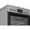Cocina BEKO | FBMA61330GXDT | tipo de placa gas | tipo de horno eléctrico | acero inoxidable | ancho 60 cm | grill | LED | fondo 60 cm | 72 L