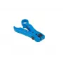 Pelacables LANBERG NT-0102, mango de plástico, aislamiento protector, cuchillas intercambiables, azul