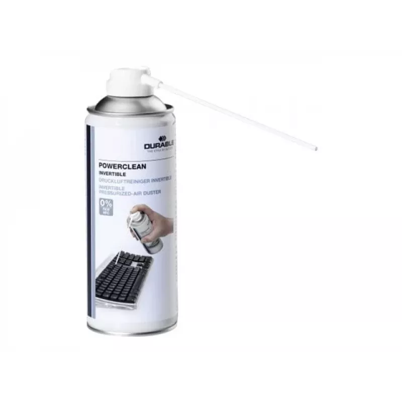 Durable Powerclean 350 - espray de aire comprimido - transparente