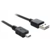 Cable USB DeLOCK 3m USB 2.0 A - Mini-USB m/m