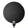 Cargador Baseus CCED000001 para dispositivos móviles auriculares, smartphone negro USB carga inalámbrica para interiores