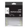 Cable de red Cat.6 cobre UTP 10m gris