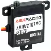 Servo estándar Amewi AMXRacing AMHV2107MG midi analógico, servo, material de engranajes: metal (28447)