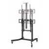Soporte de TV de suelo con altura motorizada y ruedas GEMBIRD 55-100 pulgadas