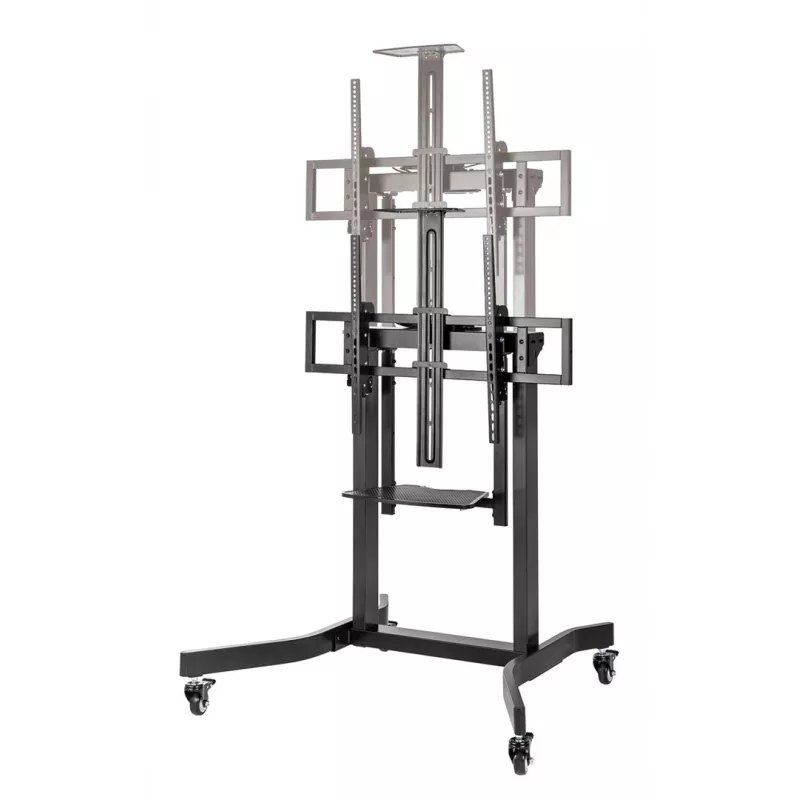 Soporte de TV de suelo con altura motorizada y ruedas GEMBIRD 55-100 pulgadas