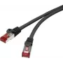 Renkforce RF-4965870 Cable de parcheo Ethernet negro