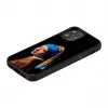 Funda protectora iKins para Apple iPhone 12 mini — diseño: La joven de la perla
