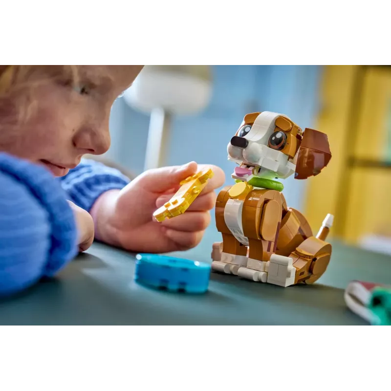 LEGO CREATOR 3 EN 1 31382 Animales adorables: Cachorro juguetón
