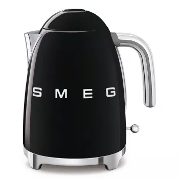 Hervidor de agua Smeg KLF03BLEU acero inoxidable plástico 2400 W negro 1,7 L