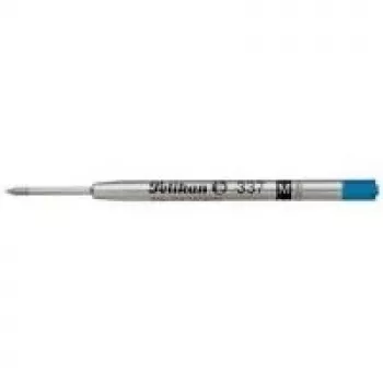 Pelikan recambio de bolígrafo Jumbo-Mine 337, B, negro y compatible con bolígrafo Pelikan Big Size plata K77 - (915413)