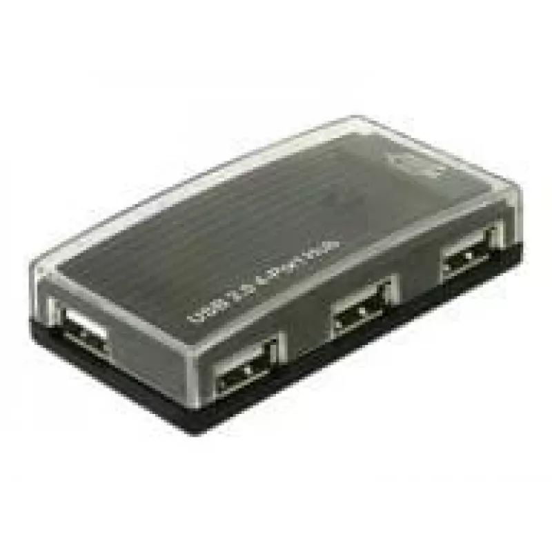 Hub USB DeLOCK 4 puertos externo USB 2.0 480 Mbit/s