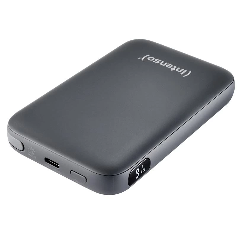 Batería externa USB 10000 mAh/Gris S10000 7333034 Intenso