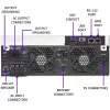 Qoltec, Convertidor de tensión, Inversor solar híbrido Off-Grid 4kVA 4kW 120A MPPT LCD Wi-Fi BMS Senoidal