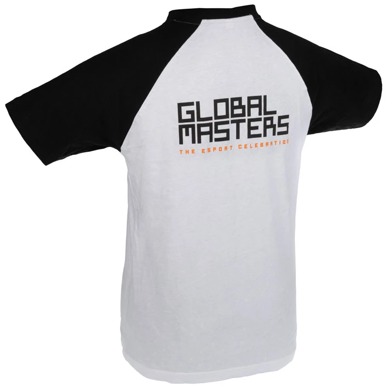 Camiseta Global Masters GM Logo - blanca (L)