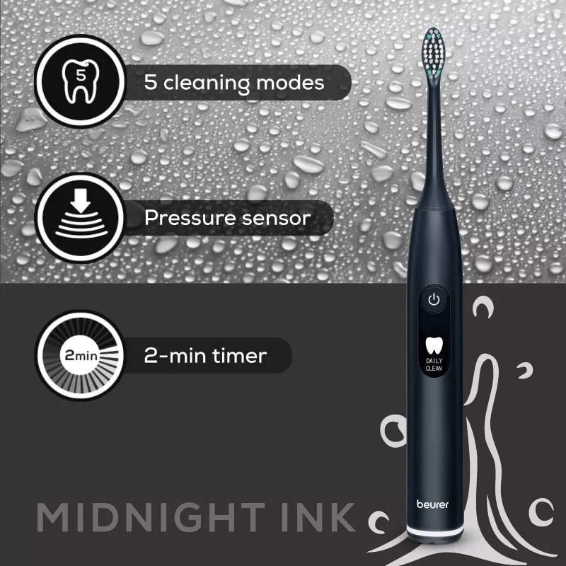 Cepillo de dientes eléctrico sónico Beurer Midnight Ink azul oscuro