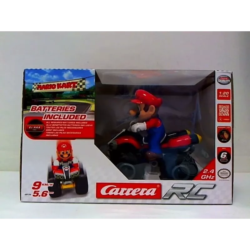 Carrera Mario Quad teledirigido (RC) con motor eléctrico 1:20