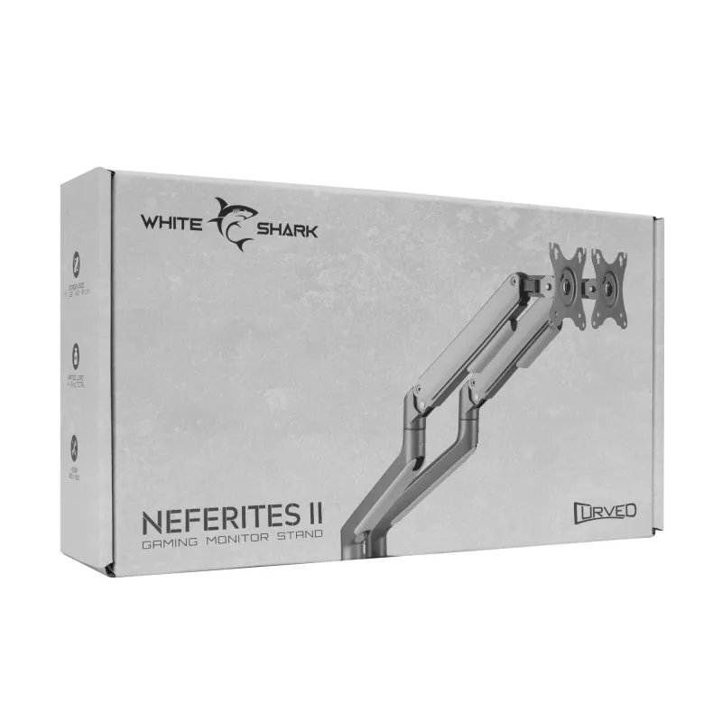 Máscara de buceo White Shark Neferites II GMS-3208 — antivaho, construcción robusta