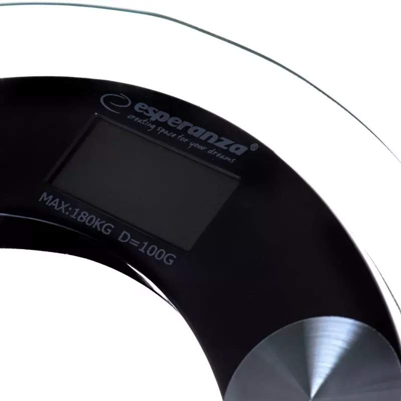 Esperanza - báscula de baño Nza Pilates EBS008K color transparente (EBS008K)