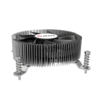 Disipador de CPU Akasa AK-CC6616HP01 perfil bajo cobre y aluminio para Intel LGA1700