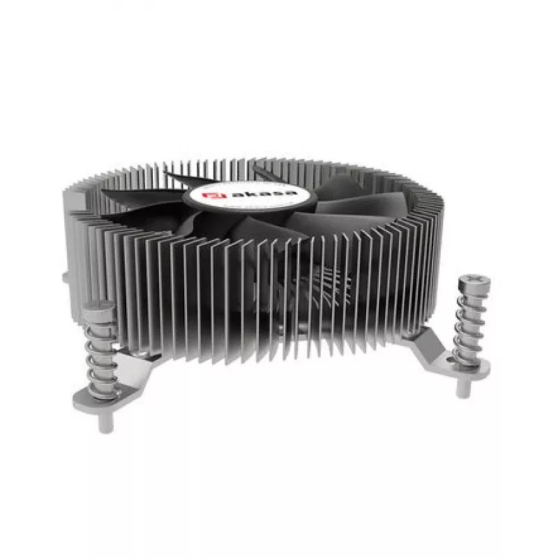 Disipador de CPU Akasa AK-CC6616HP01 perfil bajo cobre y aluminio para Intel LGA1700