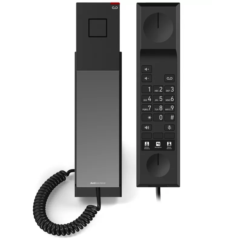Snom HD300 - Teléfono con cable - Gun Metal Black