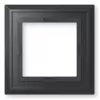 eQ-3 Homematic IP Marco de cristal simple, negro (162148A1)
