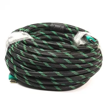Cable HDMI - HDMI, 25 m, 2.0v, con conectores dorados